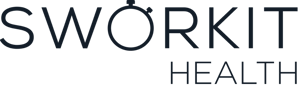 Dark Blue Sworkit Health Logo