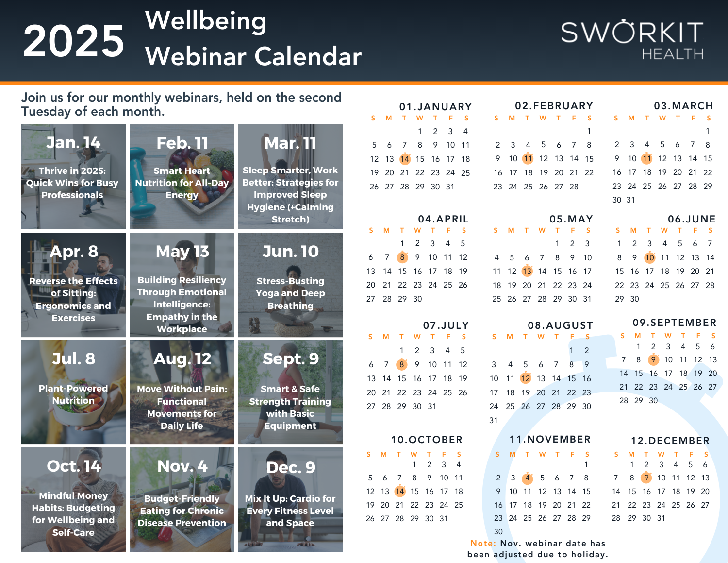 Wellbeing Webinar Calendar (1)